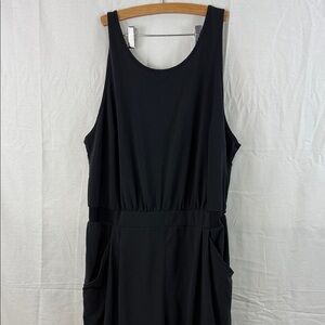 All in Motion Black Jumpsuit